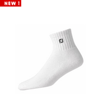 将图片加载到图库查看器,FootJoy ComforSof Quarter Socks - White