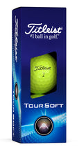 Load image into Gallery viewer, Titleist New Tour Soft Golf Balls - Yellow