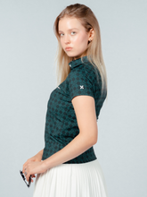 将图片加载到图库查看器,Kualesa Women's Batik Tribute Impact Polo - Ceplok Matah