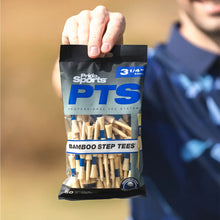 将图片加载到图库查看器,PRIDE BAMBOO STEP TEE BLUE 3-1/4"