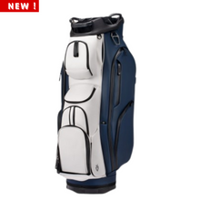 Load image into Gallery viewer, Vessel Lux Pro 7-Way Cart Bag - Navy/White