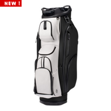 Load image into Gallery viewer, Vessel Lux Pro 7-Way Cart Bag - Black/White