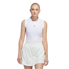 Load image into Gallery viewer, adidas Twistknit Sleeveless Polo