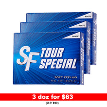 Load image into Gallery viewer, Tour Special Soft Feel A6 Golf Balls 3 doz. Bundle - White