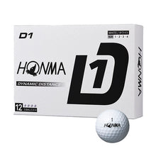 将图片加载到图库查看器，Honma D1 Golf Balls - White
