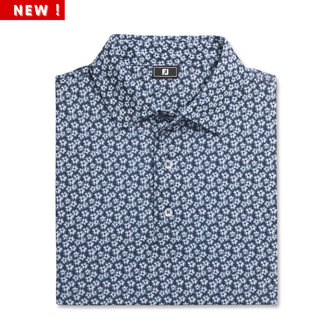 FootJoy Mens Floral Print Polo