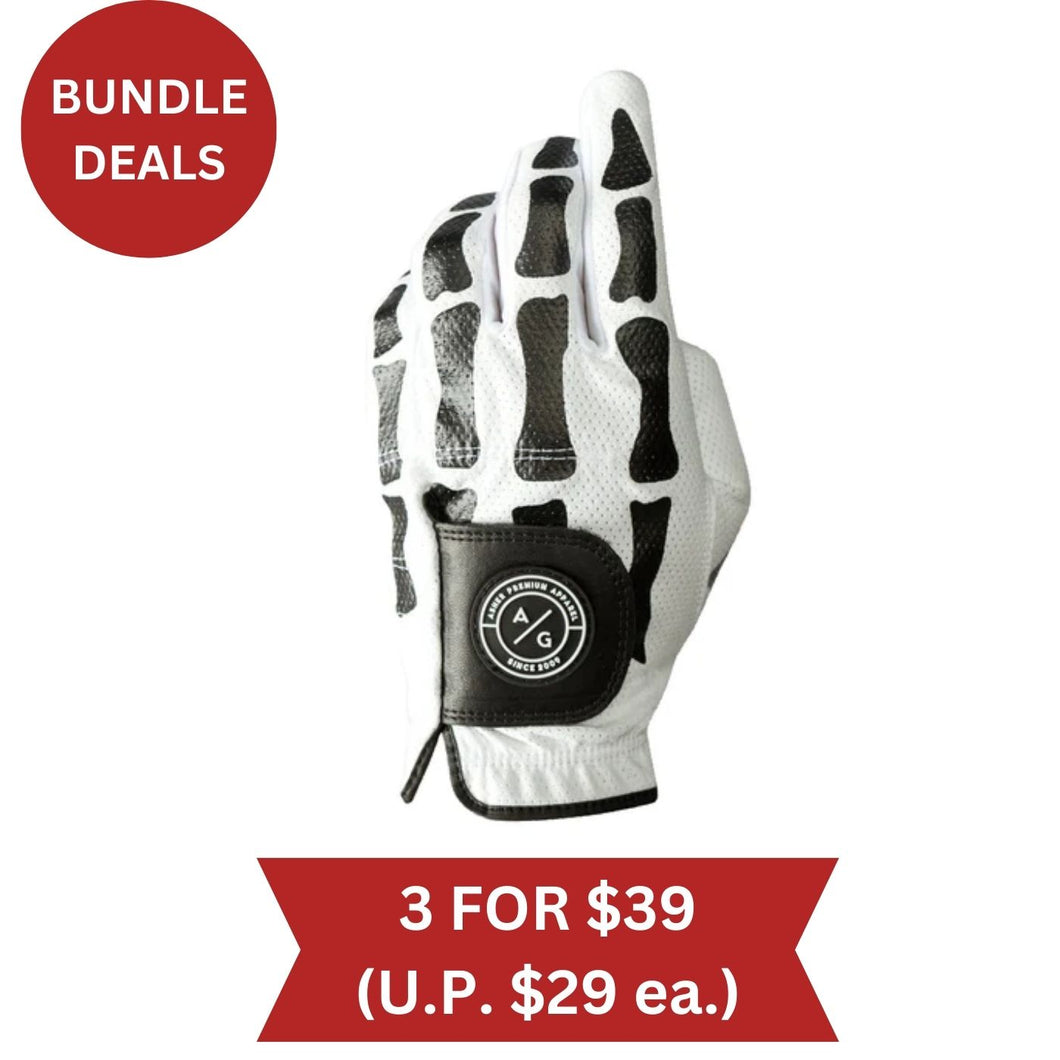 Asher Deathgrip 2.0 Mens Glove - White