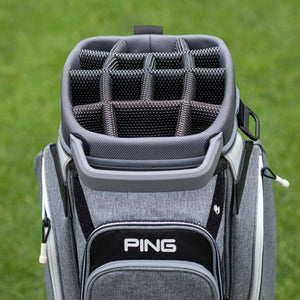 PING Traverse Cart Bag - Red/Black/White