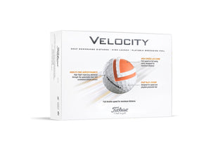 Titleist New Velocity Golf Balls - White