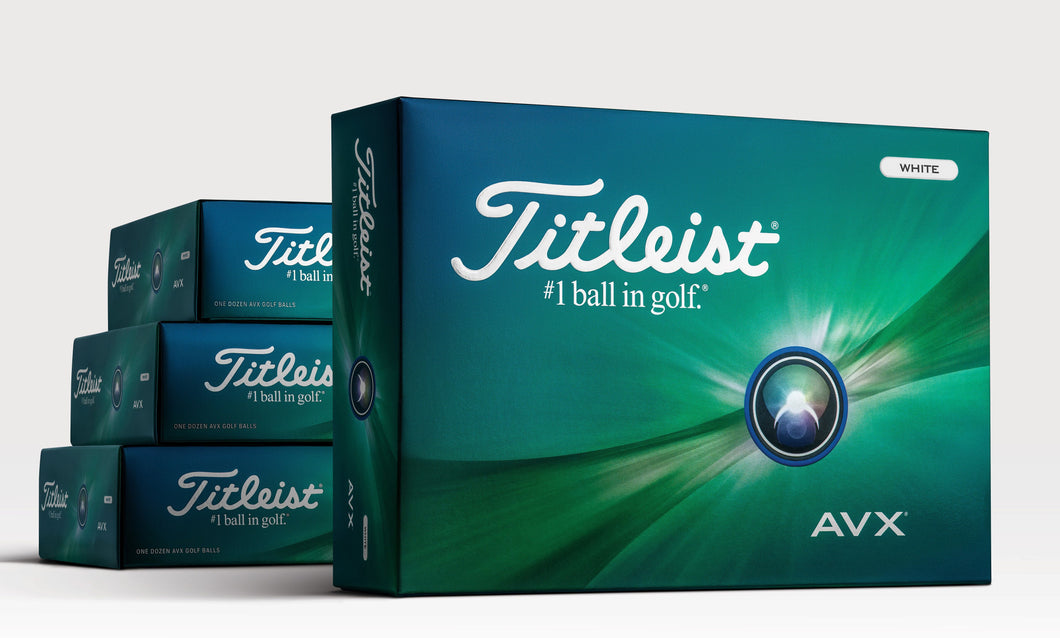 Titleist AVX White 4-pack Special