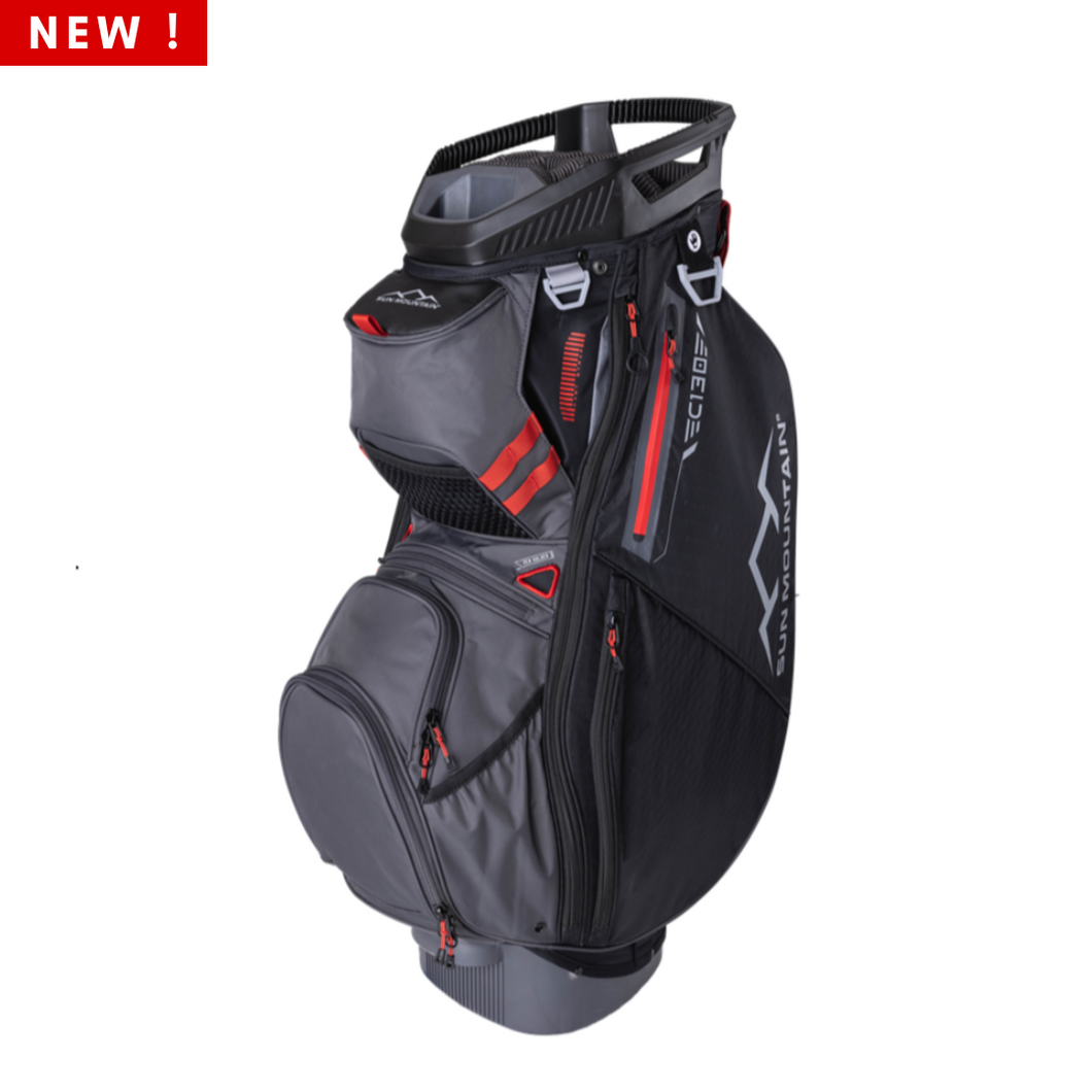 Sun Mountain '24 C-130 Cart Bag - Black/Grey