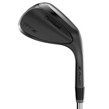 Load image into Gallery viewer, Cleveland RTZ Black Satin Wedge
