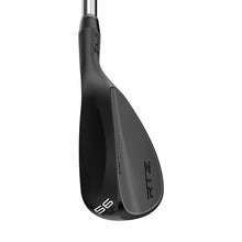 Load image into Gallery viewer, Cleveland RTZ Black Satin Wedge
