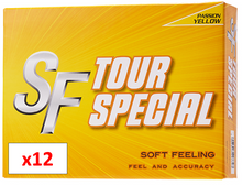 Load image into Gallery viewer, **$199 Special** Tour Special Soft Feel A6 Golf Balls Yellow 12dz
