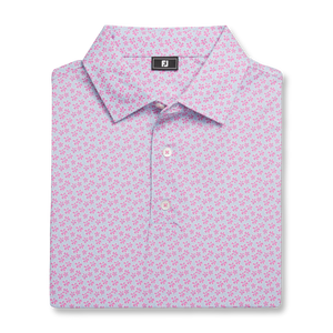 FootJoy Mens Floral Print Polo