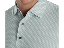 Load image into Gallery viewer, FootJoy Scallop Print Polo moss
