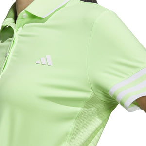 AEROREADY 3-STRIPES SHORT SLEEVE POLO SHIRT