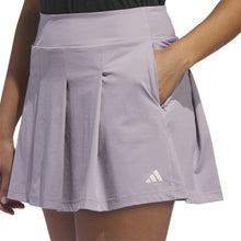 将图片加载到图库查看器，adidas Womens Pleated Skort
