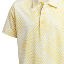 Load image into Gallery viewer, adidas HERRINGBONE SCRIPTED POLO SHIRT KIDS
