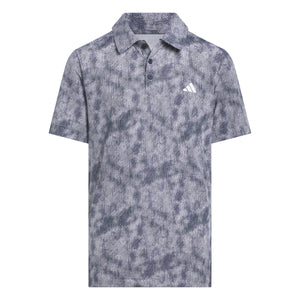 Adidas Performance Textured Print Polo Shirt Kids JW4145
