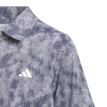 Load image into Gallery viewer, Adidas Performance Textured Print Polo Shirt Kids JW4145
