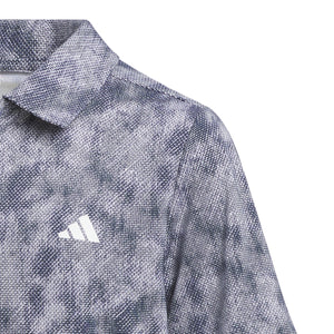 Adidas Performance Textured Print Polo Shirt Kids JW4145