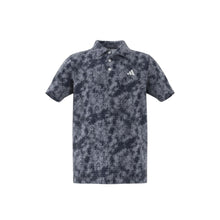 Load image into Gallery viewer, Adidas Performance Textured Print Polo Shirt Kids JW4145
