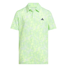 Load image into Gallery viewer, Adidas Performance Textured Print Polo Shirt Kids JW6767
