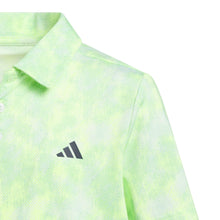 Load image into Gallery viewer, Adidas Performance Textured Print Polo Shirt Kids JW6767
