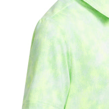 Load image into Gallery viewer, Adidas Performance Textured Print Polo Shirt Kids JW6767

