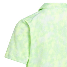 Load image into Gallery viewer, Adidas Performance Textured Print Polo Shirt Kids JW6767

