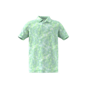 Adidas Performance Textured Print Polo Shirt Kids JW6767