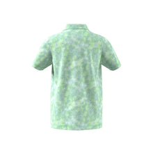 Load image into Gallery viewer, Adidas Performance Textured Print Polo Shirt Kids JW6767
