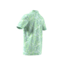 Load image into Gallery viewer, Adidas Performance Textured Print Polo Shirt Kids JW6767
