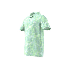 Load image into Gallery viewer, Adidas Performance Textured Print Polo Shirt Kids JW6767
