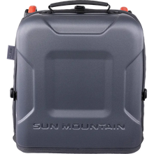 将图片加载到图库查看器，Sun Mountain Kube Travel Cover Steel-Black-Rush Red
