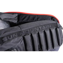 将图片加载到图库查看器，Sun Mountain Kube Travel Cover Steel-Black-Rush Red
