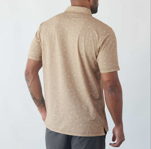 Linksoul Delray Palm Print Polo