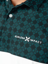 Load image into Gallery viewer, Kualesa Batik Tribute Impact Polo - Ceplok Matah
