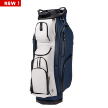 Load image into Gallery viewer, Vessel Lux Pro 7-Way Cart Bag - Navy/White
