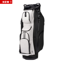 Load image into Gallery viewer, Vessel Lux Pro 7-Way Cart Bag - Black/White
