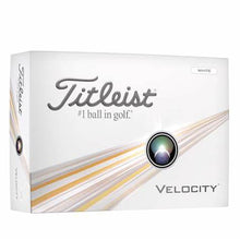 将图片加载到图库查看器，Titleist New Velocity Golf Balls - White
