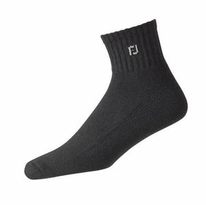 FootJoy ComforSof Quarter Socks - Black