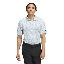 将图片加载到图库查看器，adidas Mesh Print Polo
