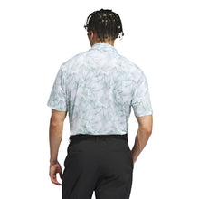 将图片加载到图库查看器，adidas Mesh Print Polo
