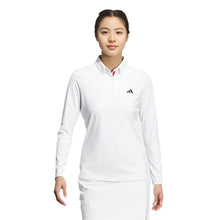 将图片加载到图库查看器，adidas Long Sleeve Womens Polo
