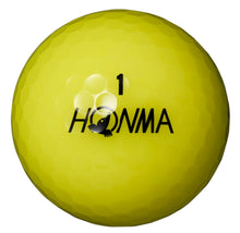 将图片加载到图库查看器，Honma D1 Golf Balls - Yellow
