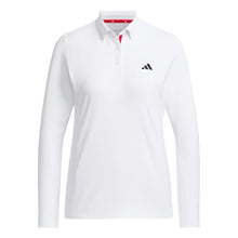 将图片加载到图库查看器，adidas Long Sleeve Womens Polo
