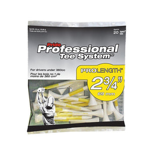 Pro Tee System 2-3/4" Wood Tees 20pc pack