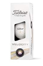 将图片加载到图库查看器，Titleist New Velocity Golf Balls - White
